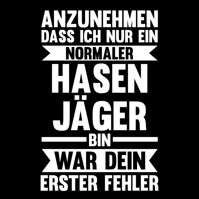 Hasenjäger Hasenjagd Kaninchenjagd Jäger