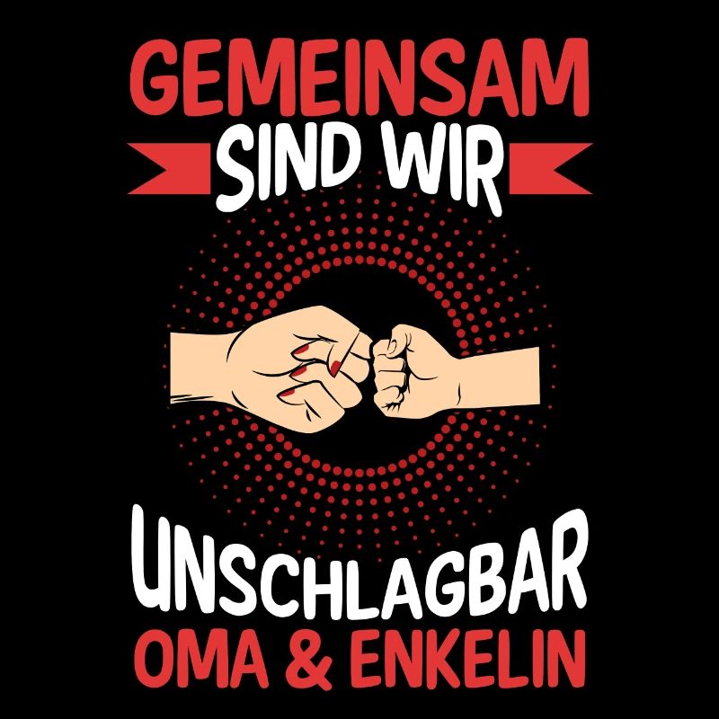 Oma Großmutter und Enkelin