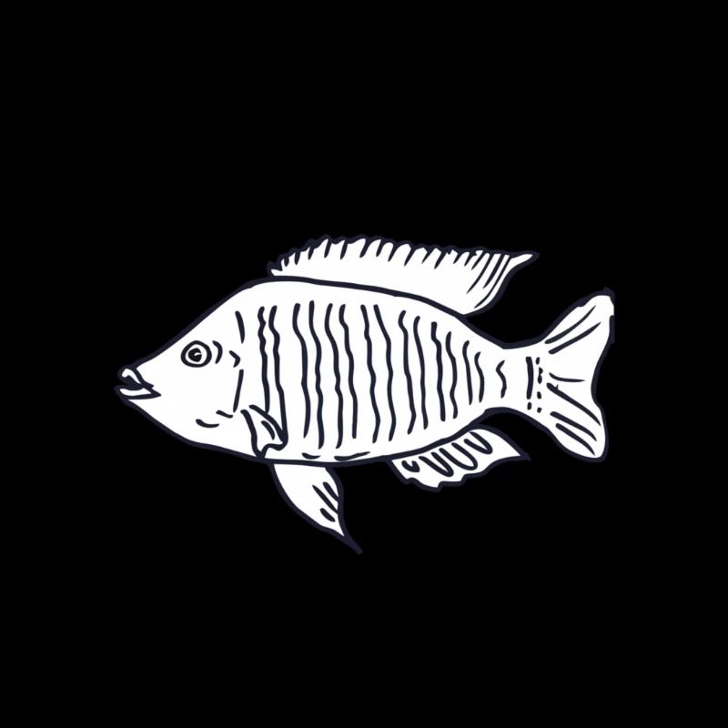 Cichlid poisson Malawi