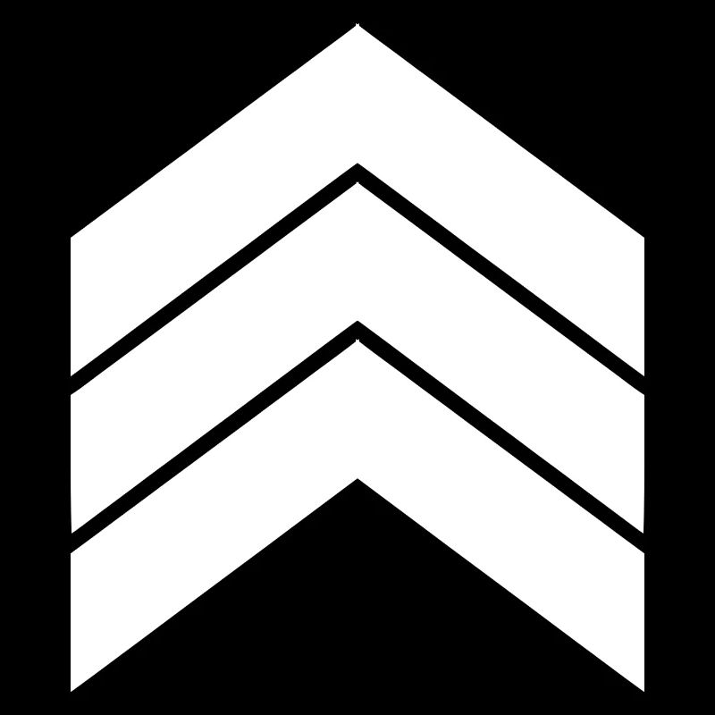 three white arrows