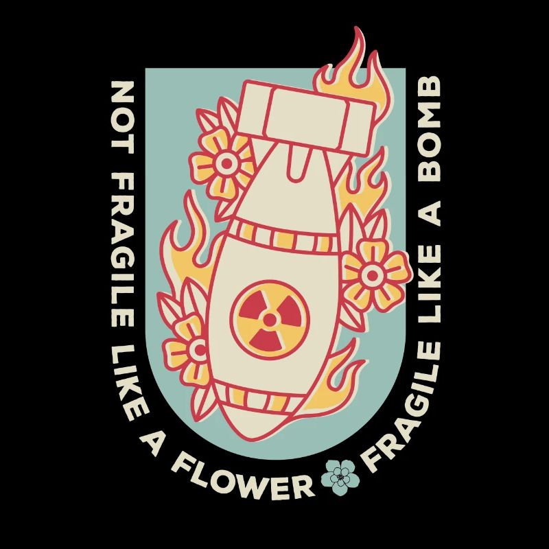 Pas fragile comme une fleur, mais un