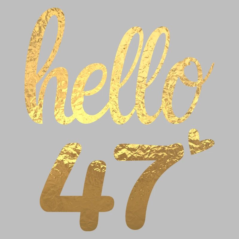Hello 47 doré