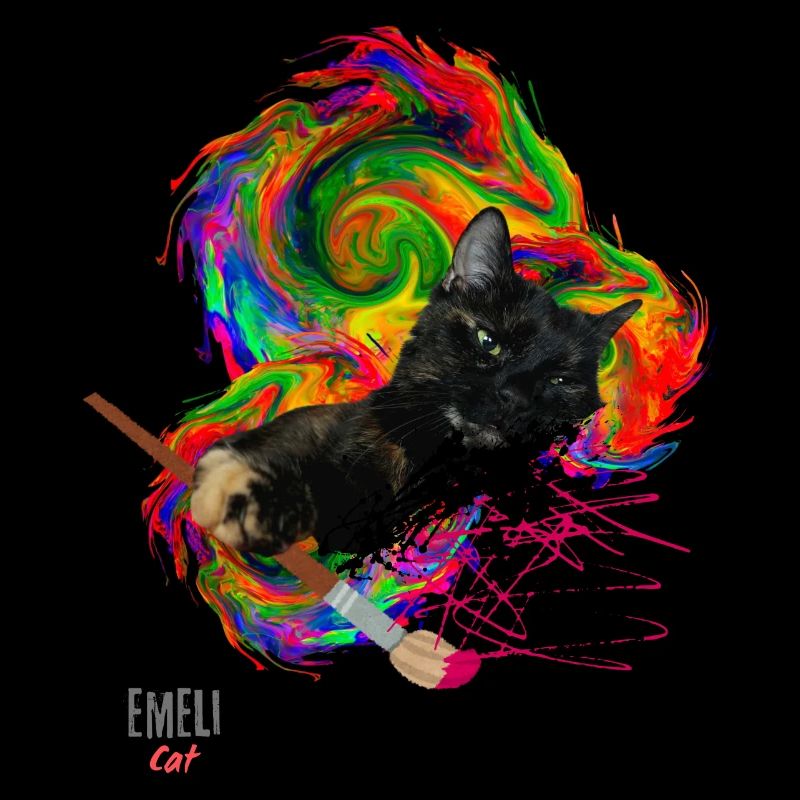 Cat 4Paint by Acryl Gallery & Design