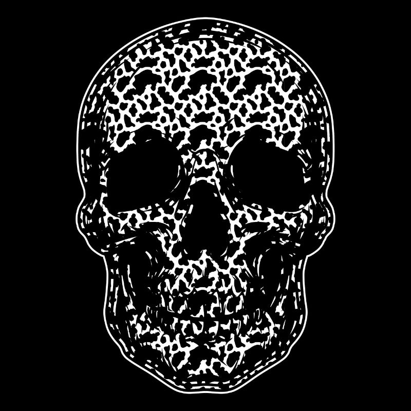Cow Pattern Skull Cow Stains Gift Cow