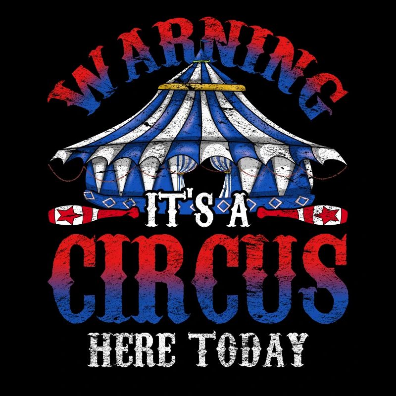 Circus Artist Attention here is a circus today