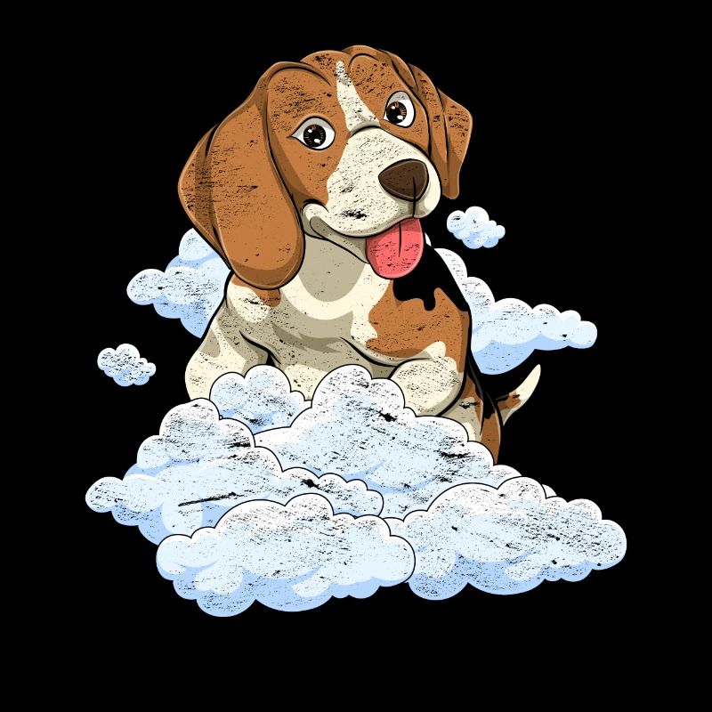 Dog Lover Clouds Dogs Gift Beagle