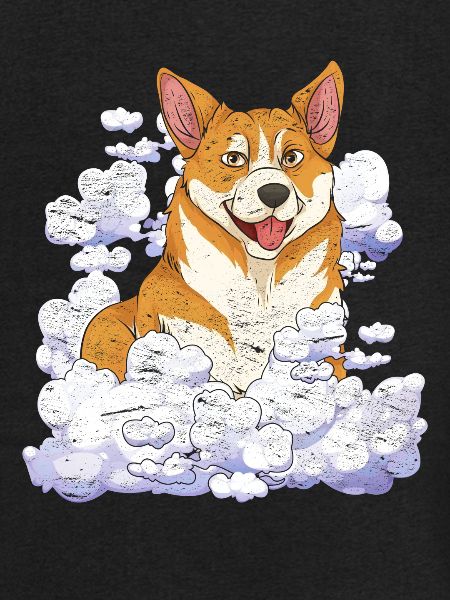 Hund elsker hund kæledyr gave Cloud Corgi