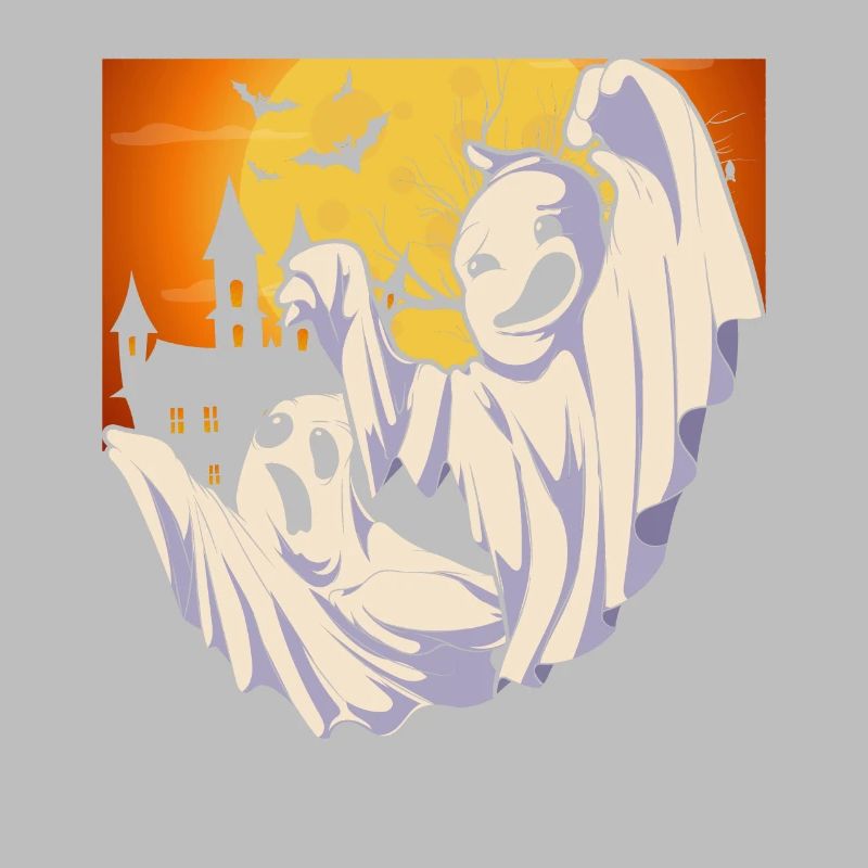 Creepy Ghost Halloween Gift Ghost