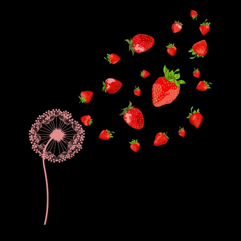 Summer Fruit Fruit Gift Dandelion Strawberry