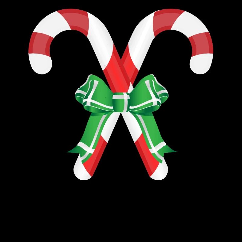 cannes de bonbons de Noël