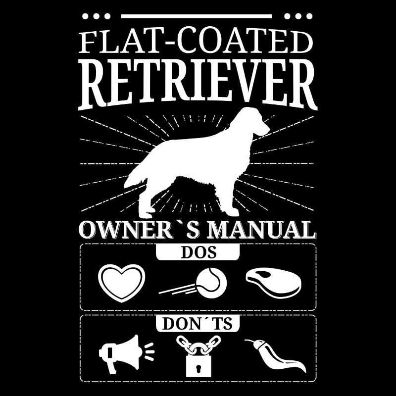 Flat-Coated Retriever cadeau