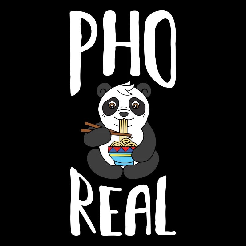 Pho-echte Panda-Suppe-vietnamesisches Nahrungsmittelgeschenk