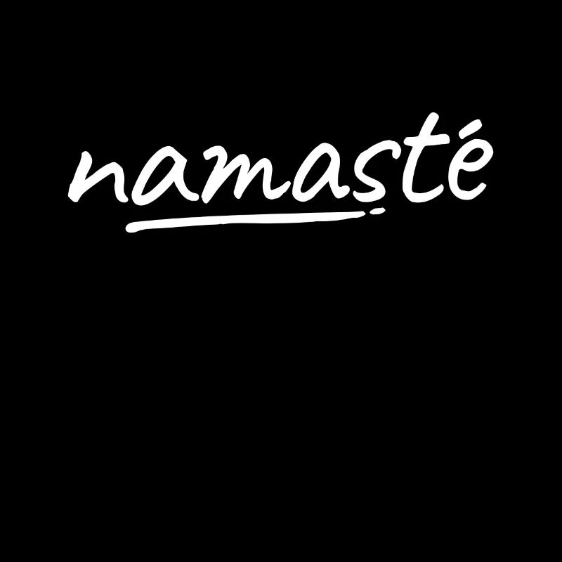Namaste - weiß
