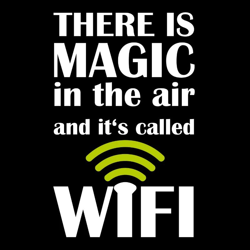 WIFI Magic Nerd Shirt - Magic in the Air