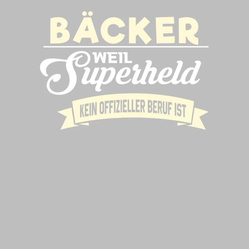 Superheld Beruf Bäcker