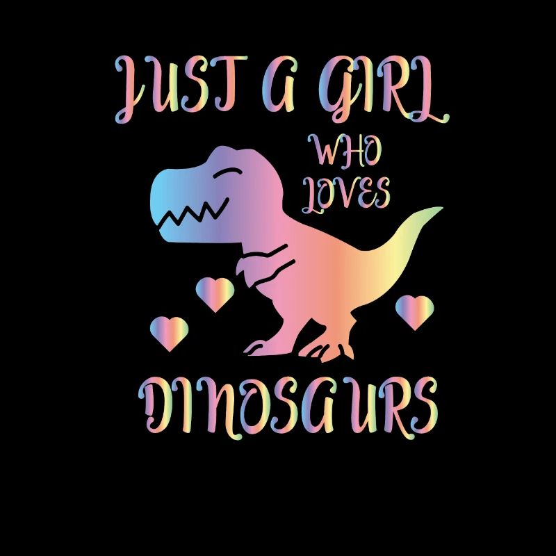 Mädchen Dinosaurier Dinos