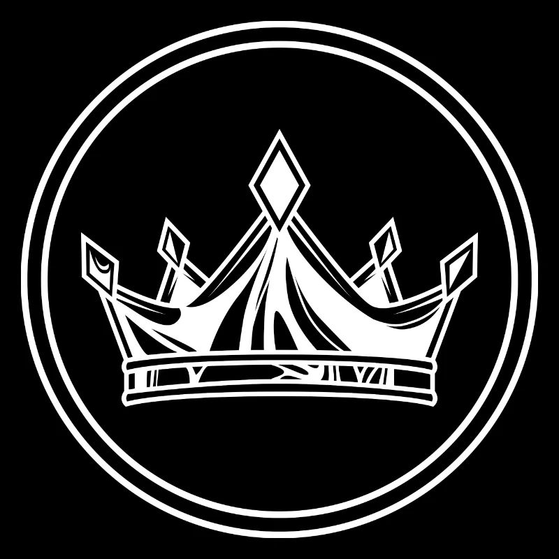 Icône de symbole de couronne