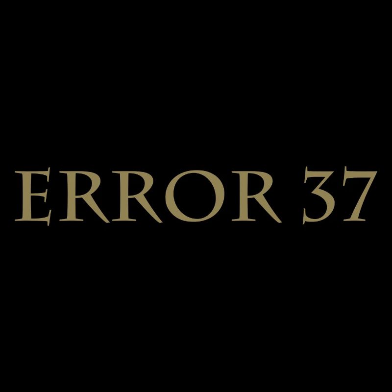 Error 37