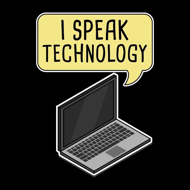 J’ai une technologie de pointe. Computer IT Geek Réparation