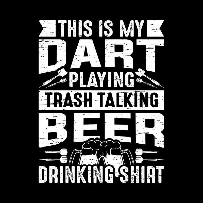 Darts Player Dartboard Das ist mein Dart Playing