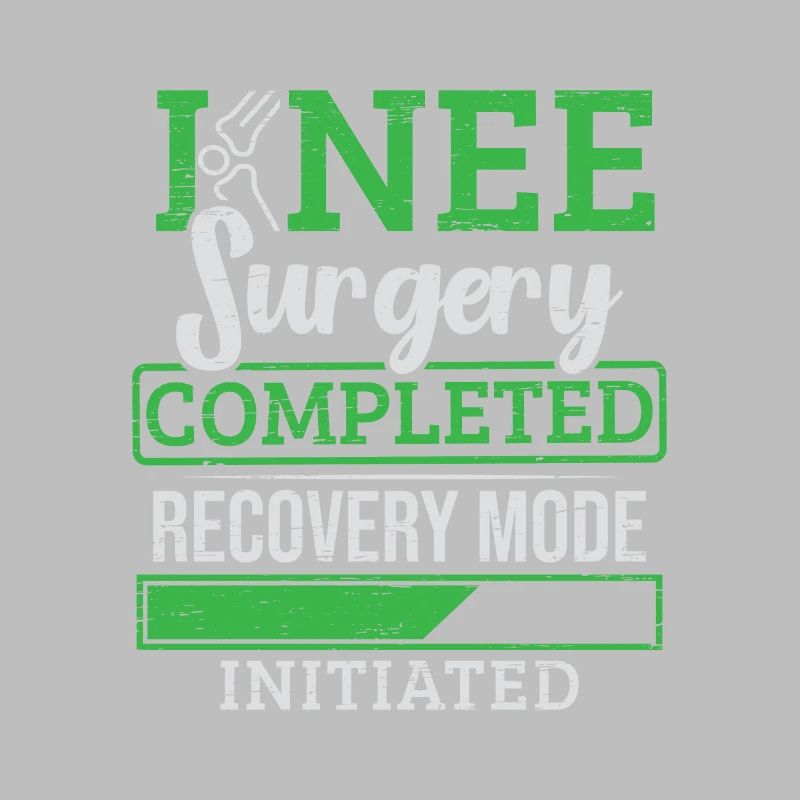 Knee Surgery Completed Knee Replacement
