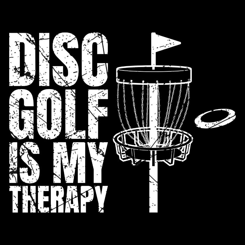 Disc Golf est ma thérapie Lecteur de disc golf