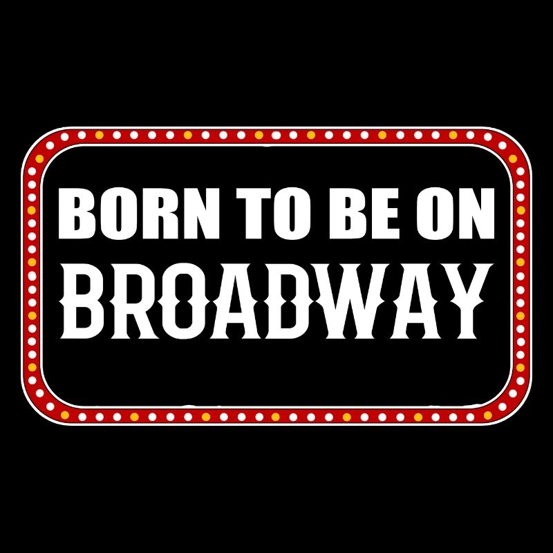 Musiktheater Broadway -Schauspieler