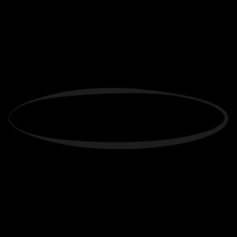 Oval circle