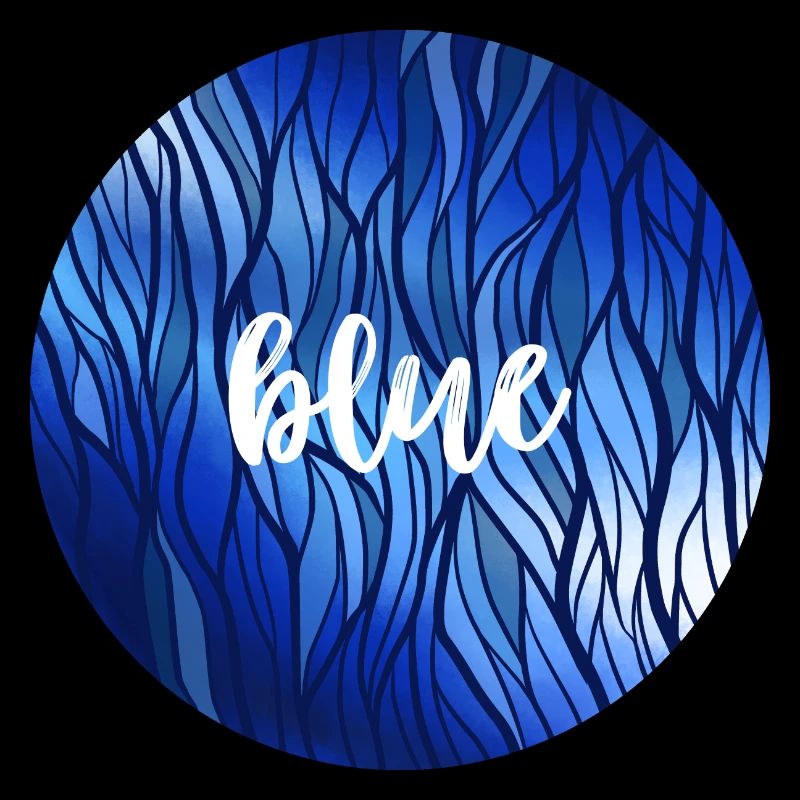 Blue Circle - Wasser Reflektion