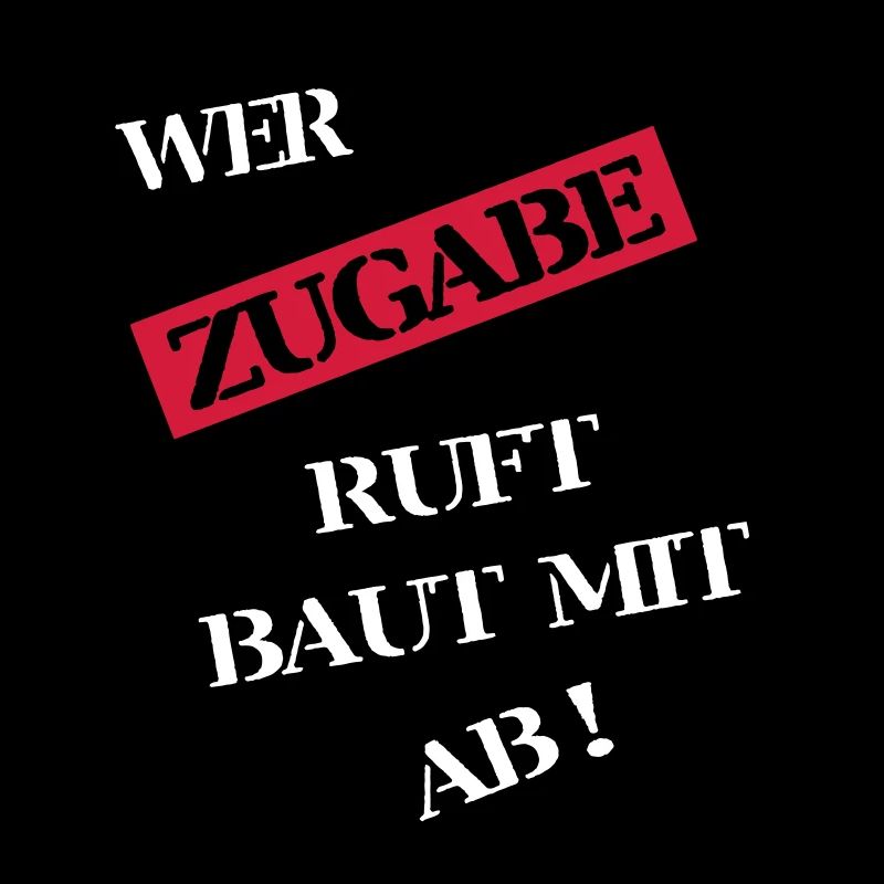 Wer Zugabe ruft....