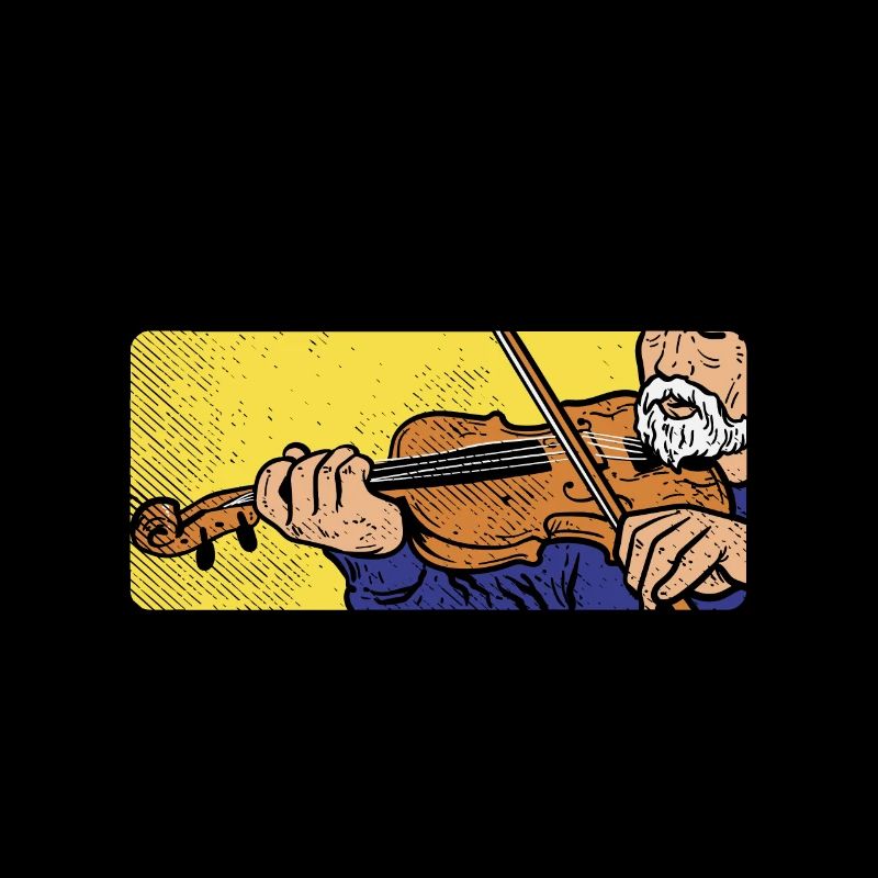Violinist Old Man