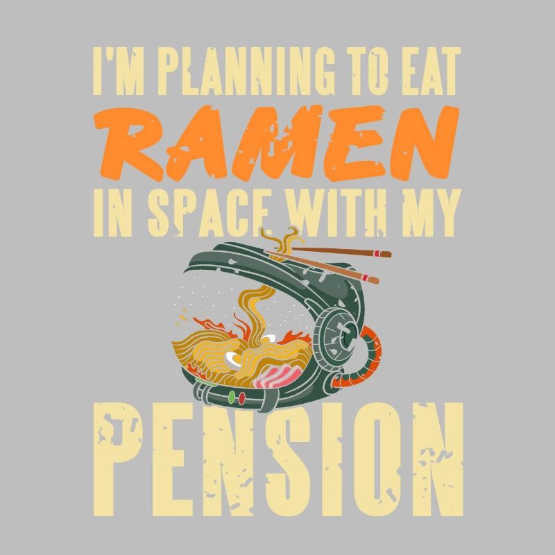 Planifier de manger des ramen dans l’espace avec ma pension