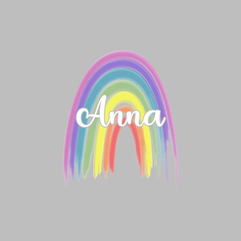 ANNA Rainbow Cursive
