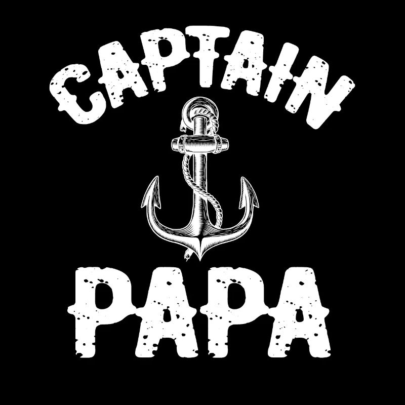 Captain Papa Hook Lake Bootfahren Sommer Boot Vintage