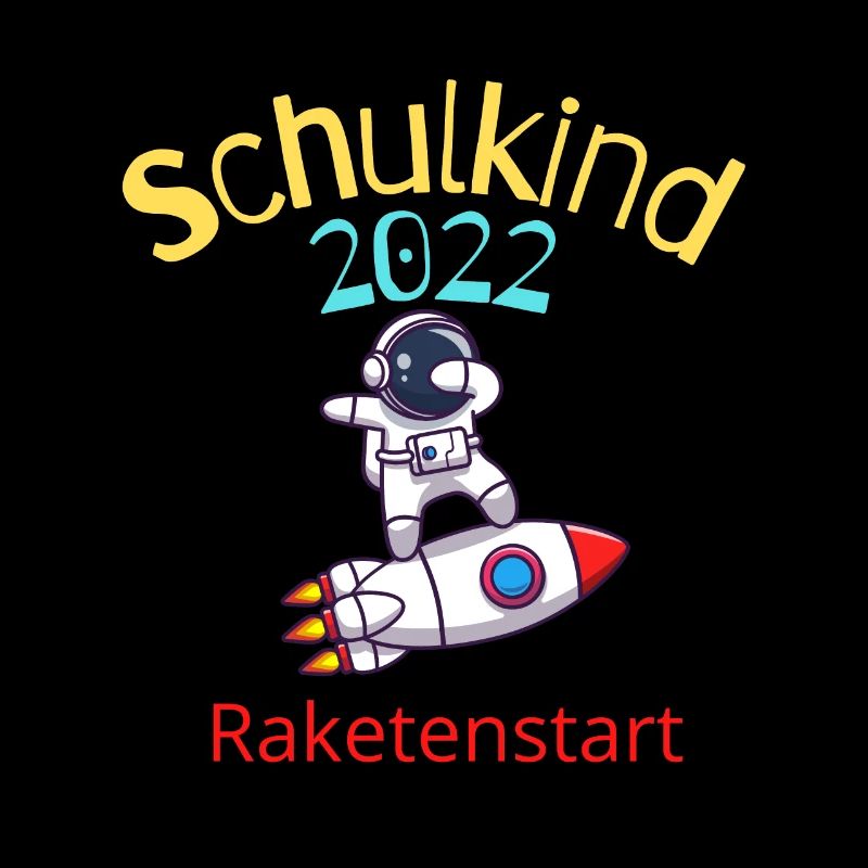 Schulkind 2022 Mit Raketenstart in die Schule