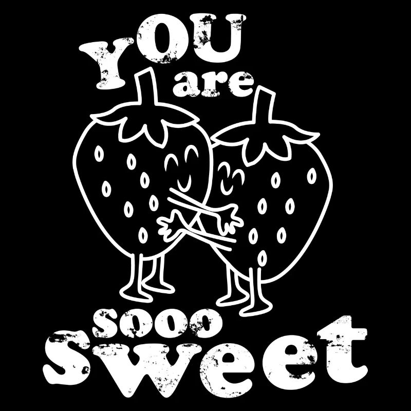 Sweet Früchte Süß umarmen Kompliment Geschenk