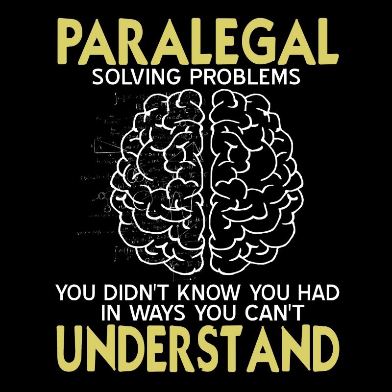 Paralegal Solving Problems Cool Funny Lawyer