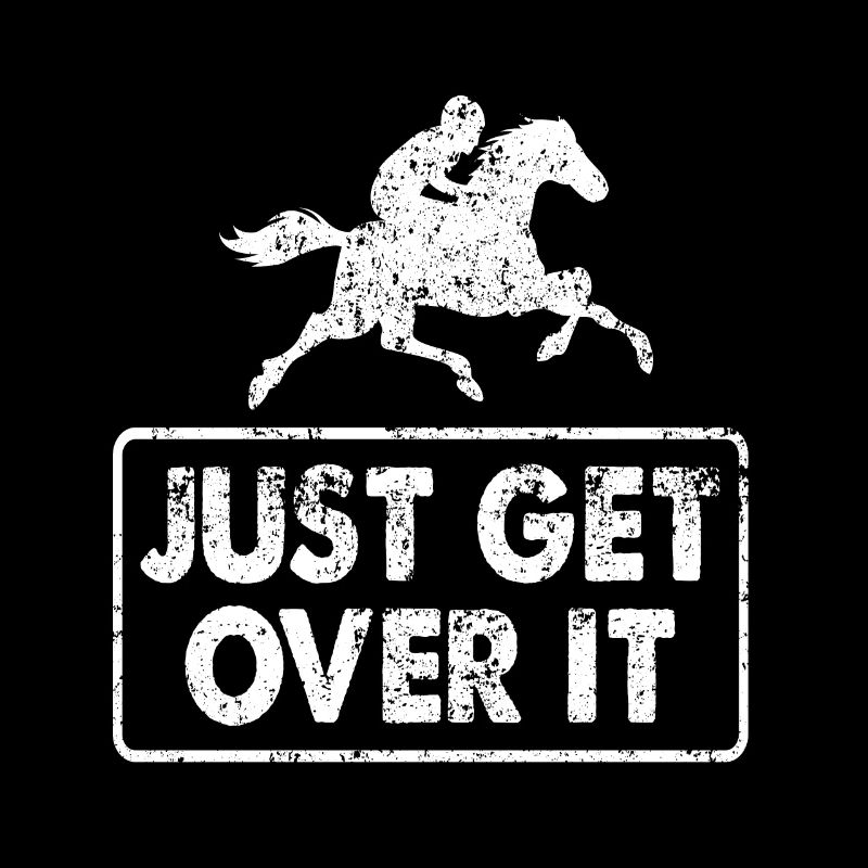 Vintage Just Get Over It Awesome Vaulting Present