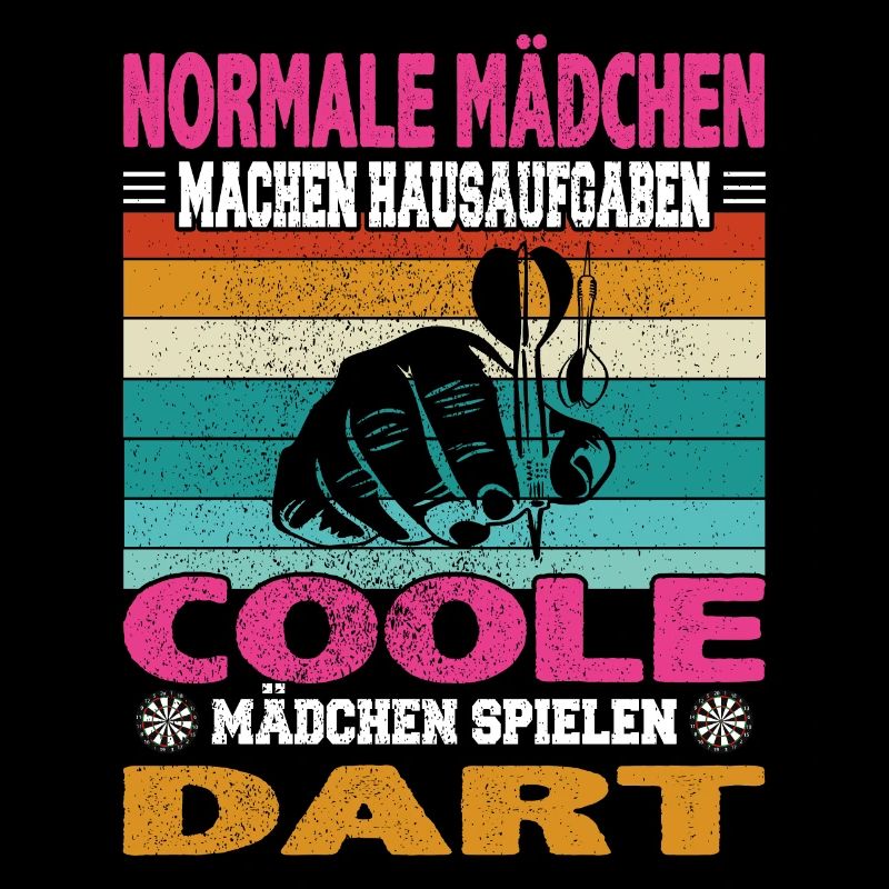 Normal Mädchen Hausaufgaben coole Dart Darten