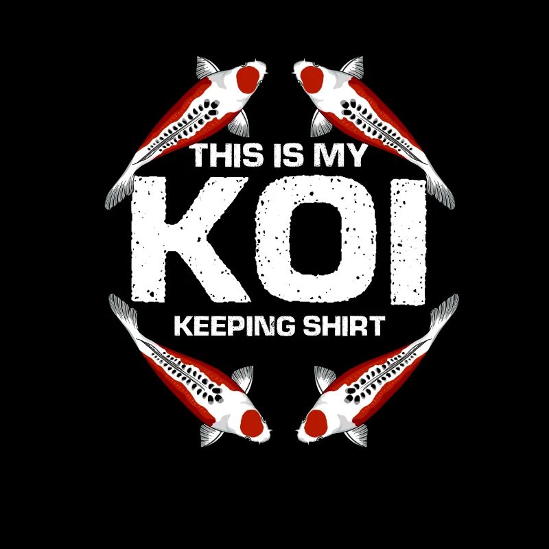 This Is My Koi Keeping Shirt Awesome Koi Lover