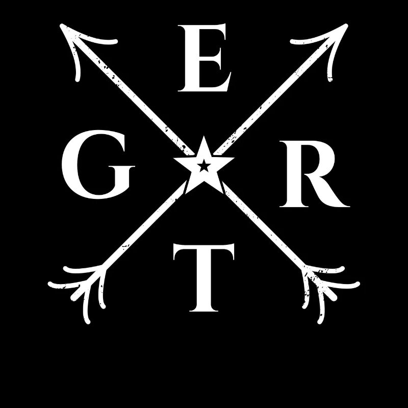 Gert X- Form Motiv Gert Geschenk