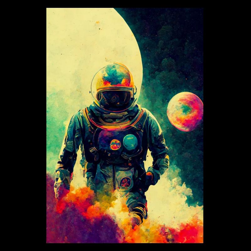 Candy-pop de style grunge astronaute