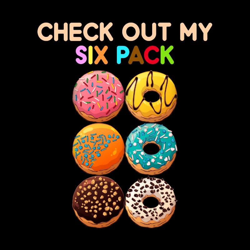 Découvrez mon pack de six beignets gourmands Donut Gym Lover Lover