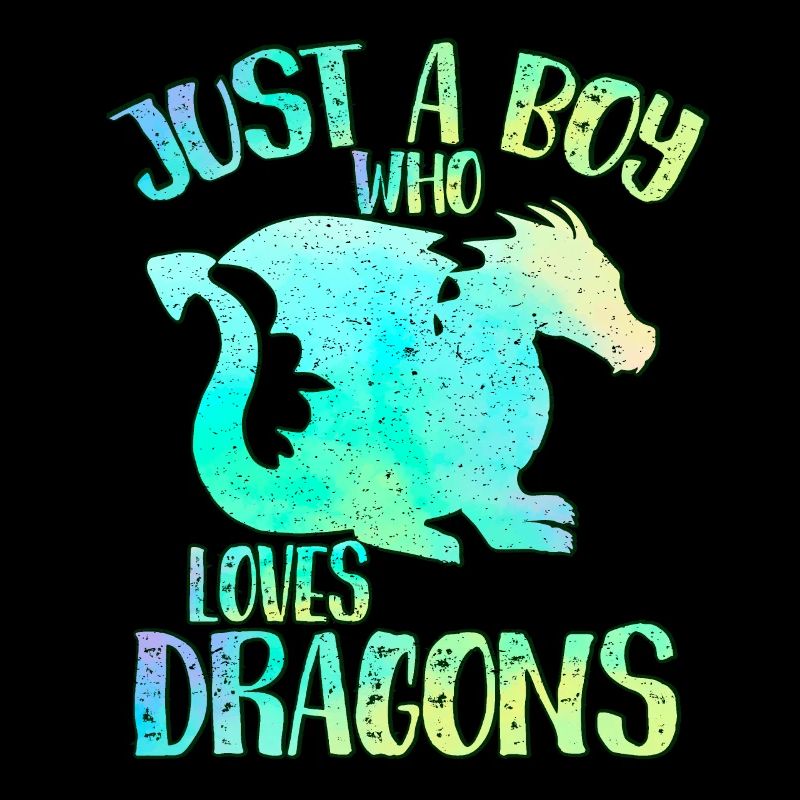 Nur ein Junge, der Drachen liebt