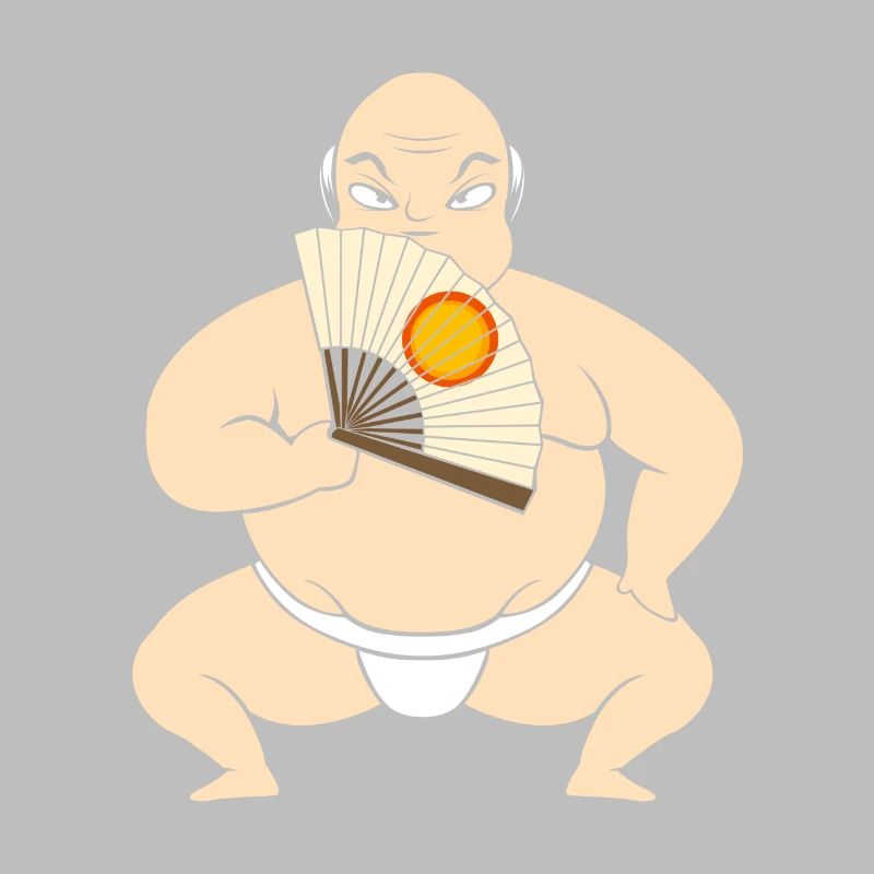 Samurai Funny Fun Naked