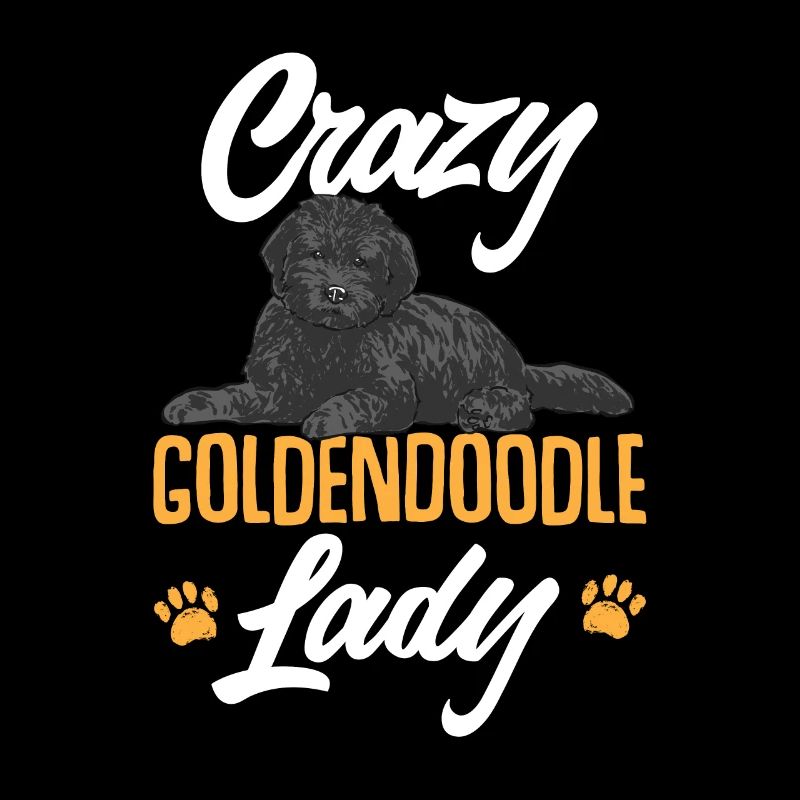 Chien Doodle Black Goldendoodle