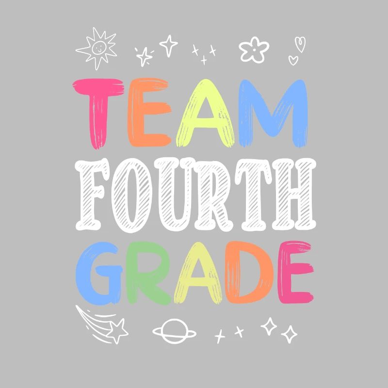 Team Fourth Grade Back to School Teaching Student