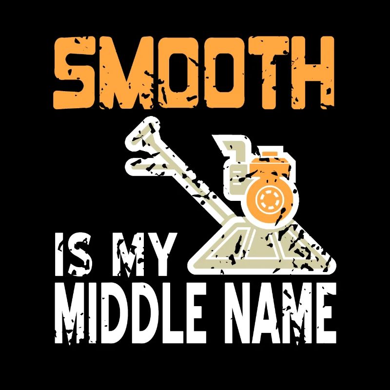 SMOOTH Is My Middle Name Retro Funny Mason Designs