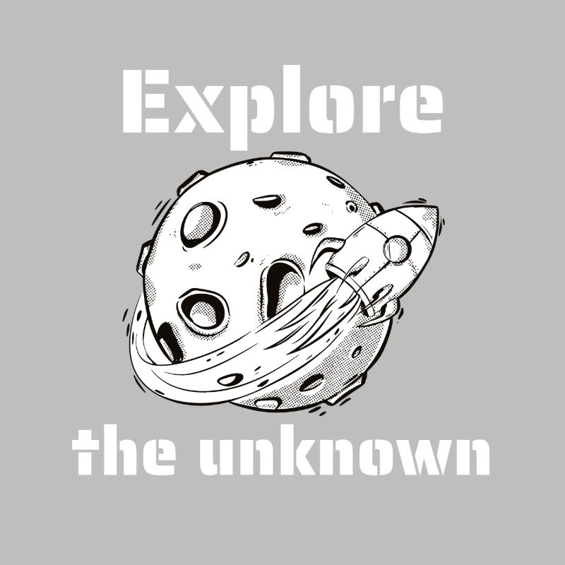 Explore The Unknown Retro Outer Space Designs