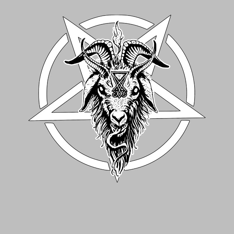 Satan Baphomet Devil Pentagramme